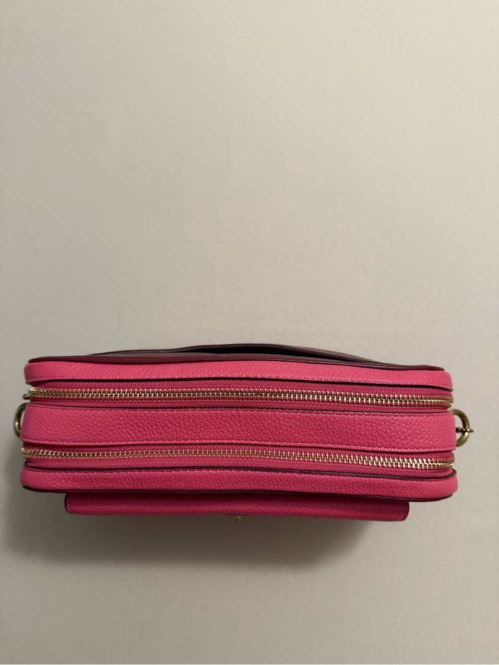 Coach Cassie Colorblock Camera Crossbody Bag in Pink, Cream & Burgundy - Picture 7 of 16